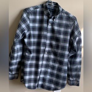 Ralph Lauren Plaid Long Sleeve Button Down Shirt